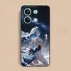 Wuthering Waves Shorekeeper Handyhülle für Xiaomi Redmi Note 14 13 12 11 S Pro Plus 4G 5G Bunte Druckabdeckung Cover Luxus