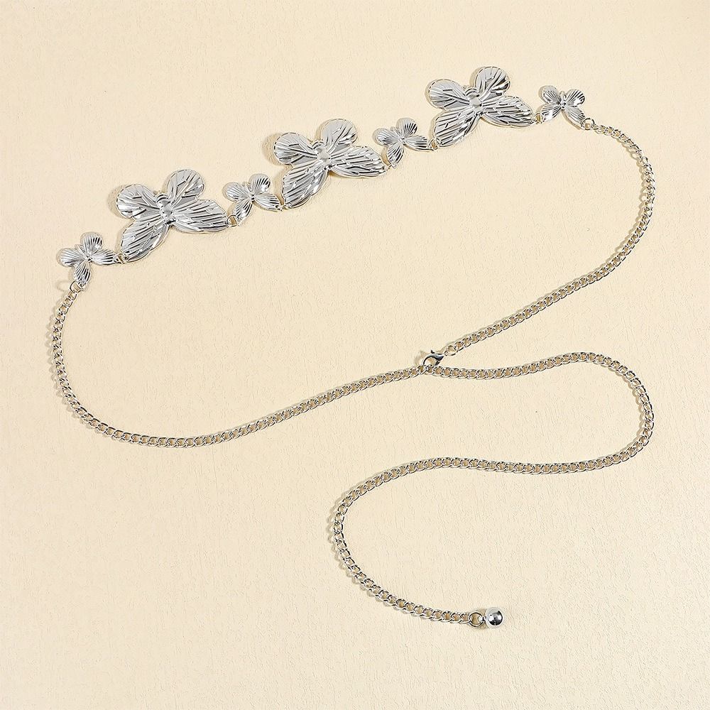 Y2K Waist Accessories Metal Butterfly Waist Jewelry Butterfly Waist Chain  Summer