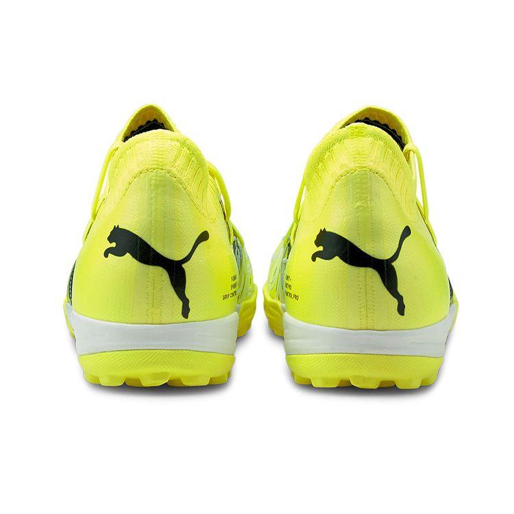 Puma Future Z 1.1 Pro Cage Round Toe Lace-Up AG (Rubber Short Studs) Durable Support Football Shoes Men Football Shoes Yellow 106381-01