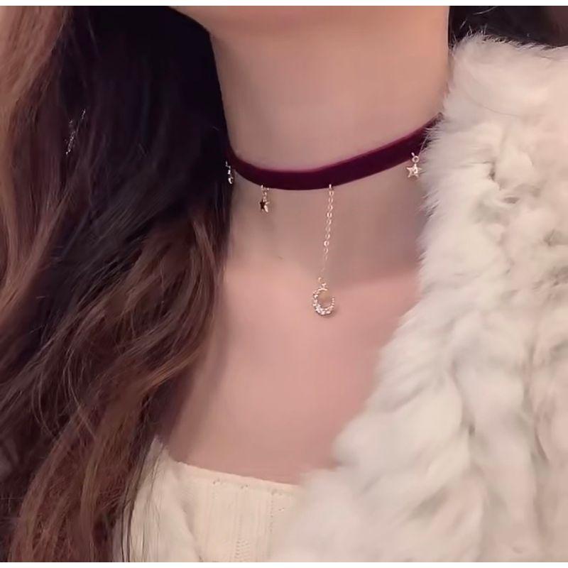 

Кружевной чокер Темные шейные аксессуары Ожерелье