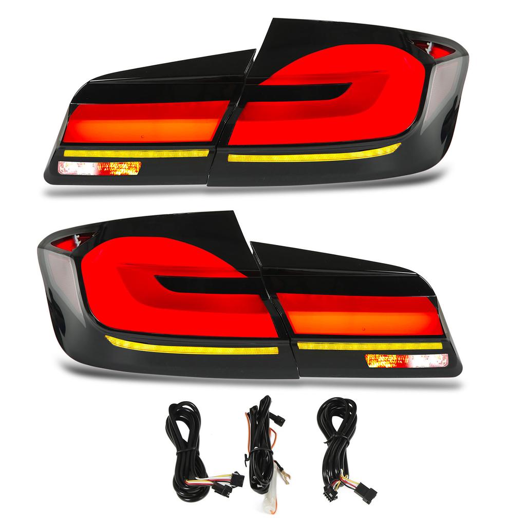 G30 LCI Look LED Tail Lights Dynamic Turn Signal Rear Lamp for 5 Series F10 Sedan M5 2010?2016