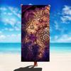 Europe, America, India, Mandala Beach Towels, Popular Microfiber Bath Towels