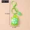 Cartoon Colorful Resin Animal Turtle Keychain for Car Key Souvenir Gifts for Women Men Handbag Pendant Keyrings DIY Accessories