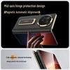 Honor Magic V6 Tech Leather Case with Wristband Stand