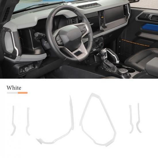 Dash Race Passenger Assist Grab Handle Decor Strip Cover Trim For Ford Bronco21+