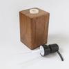 Portable Walnut Wood Soap Dispenser 200/400ml Push-Type Lotion Bottles Large Capacity Shampoo Bottles for Hand Soap Shower Gel