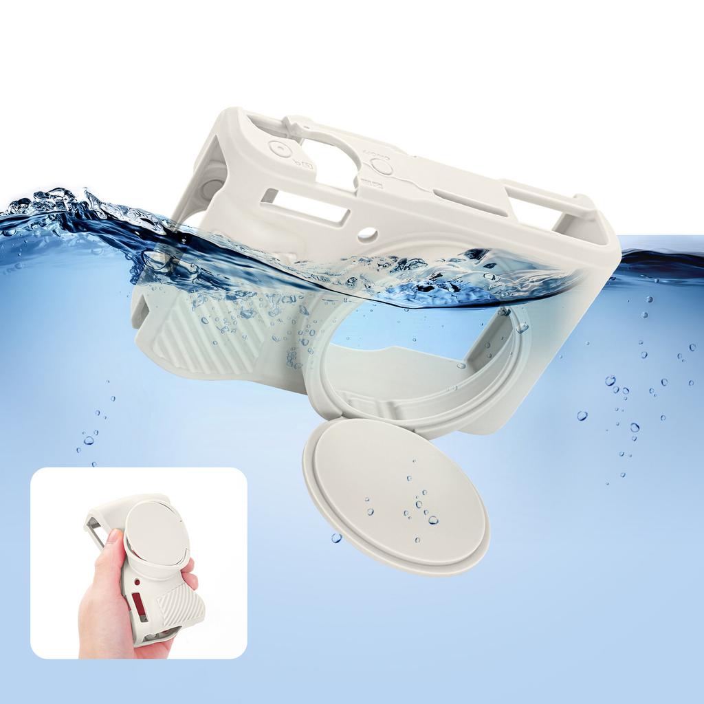 for Canon PowerShot SX740 HS/SX730 HS Rubber Camera Bag Skin With Len Protector Camera Case Cover Anti-Scratch Slim Fit