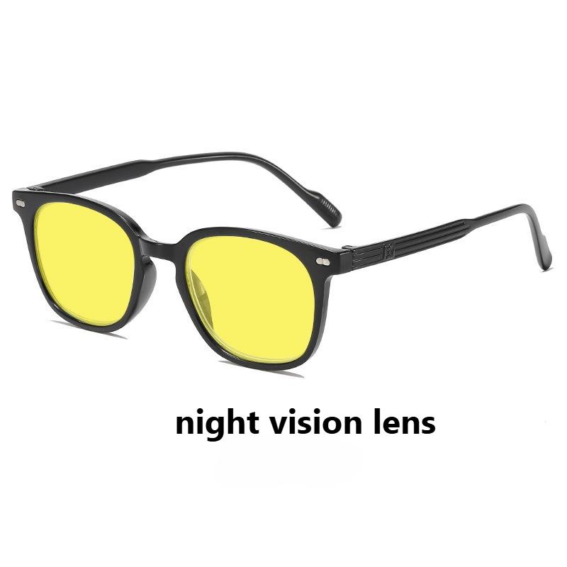 Retro Anti Blue Light Glasses with Orange or Red Lense for Mobile Computer Competitive Games Eye Protection Night Vision Goggles