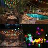 5M 7M 12M LED Light String Solar Fairy Ball Light Festive Light Garland Christmas Wedding Outdoor Garden Ramadan Decoration 2025
