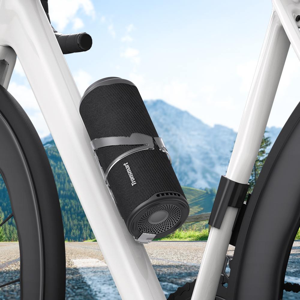 Tronsmart T8 Bluetooth-Lautsprecher 40W, 360°-Sound IPX7 Wasserdicht, 18H Spielzeit, APP-Steuerung EQ & Licht, TWS-Kopplung, Outdoor Tragbar