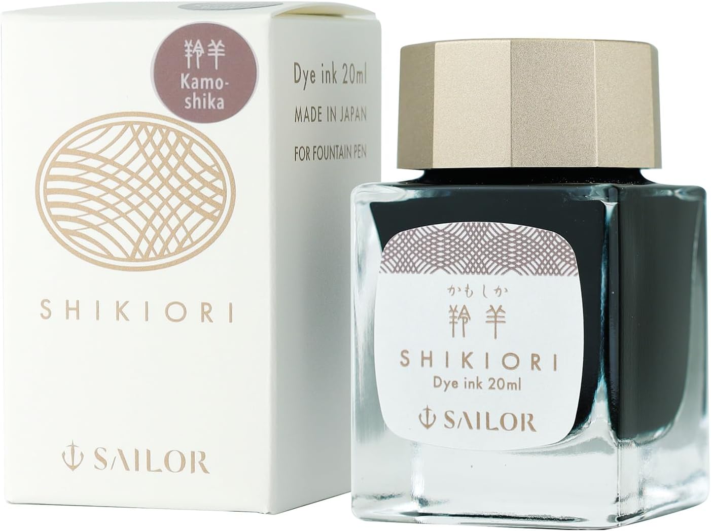 

Sailor Fountain Pen Bottle Ink Shikiori KAMO-SHIKA 13-1008-232
