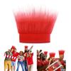 Halloween Hairy Hat Headgear Adorkable Head Cover for Wigs Prank Halloween Adorkable Cartoon Hat Headgear