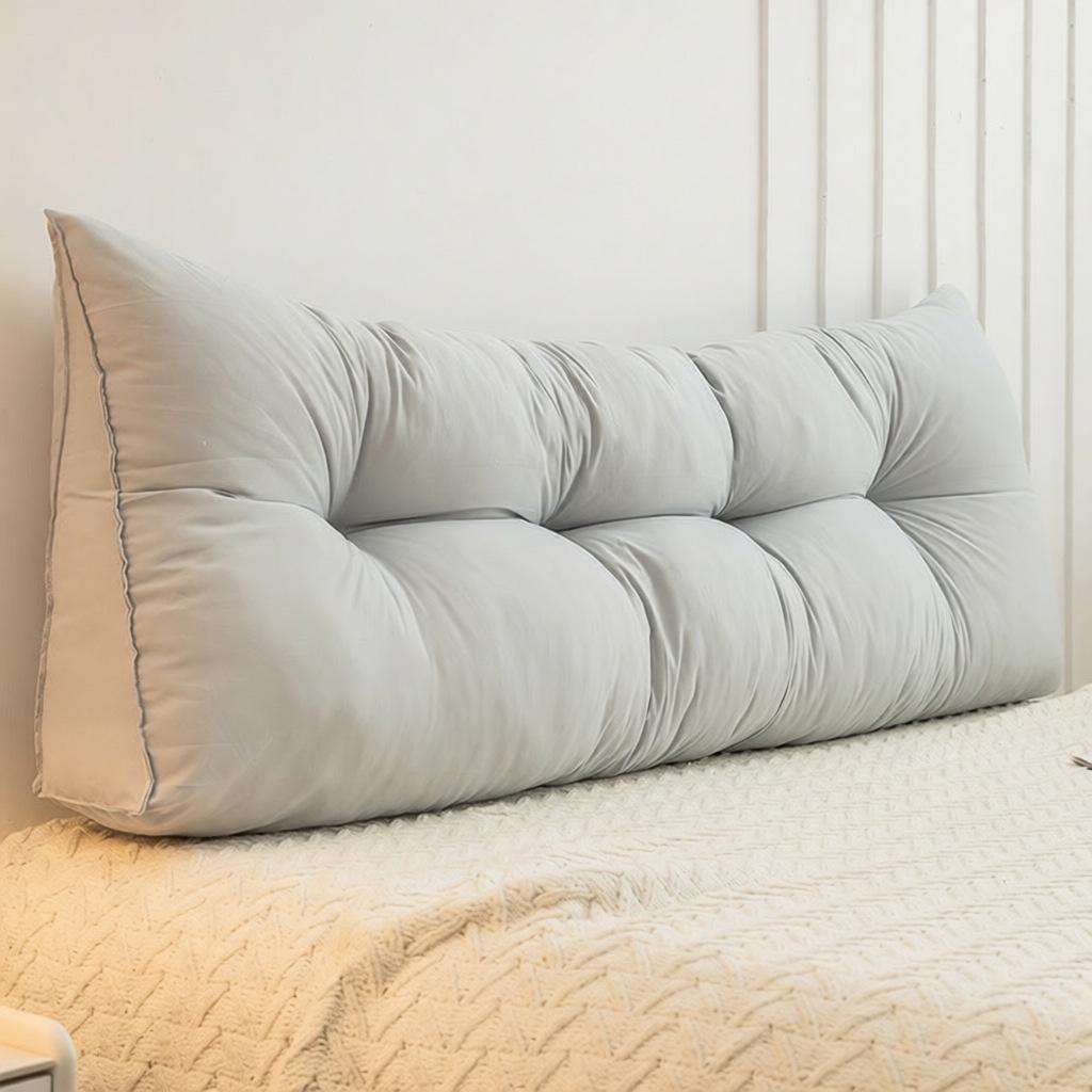 Triangular Lumbar Support Cushion for Bedroom, Sofa, and Dorm
