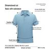 Men's Breathable Business Casual Polo Shirt