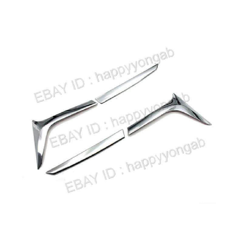 4x Rear Light Tail Eyelid Lamp Cover Trim For -2024 Lexus UX 200 250h Chrome