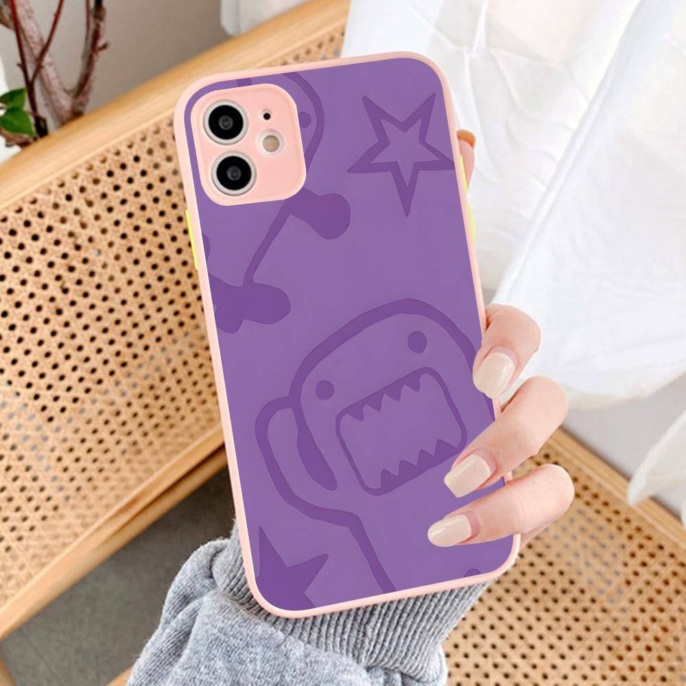 

Domo Kun Phone Case for iPhone16 15 14 13 12 11 Pro Max Plus X XS MAX Matte Cover iphone 15pro max