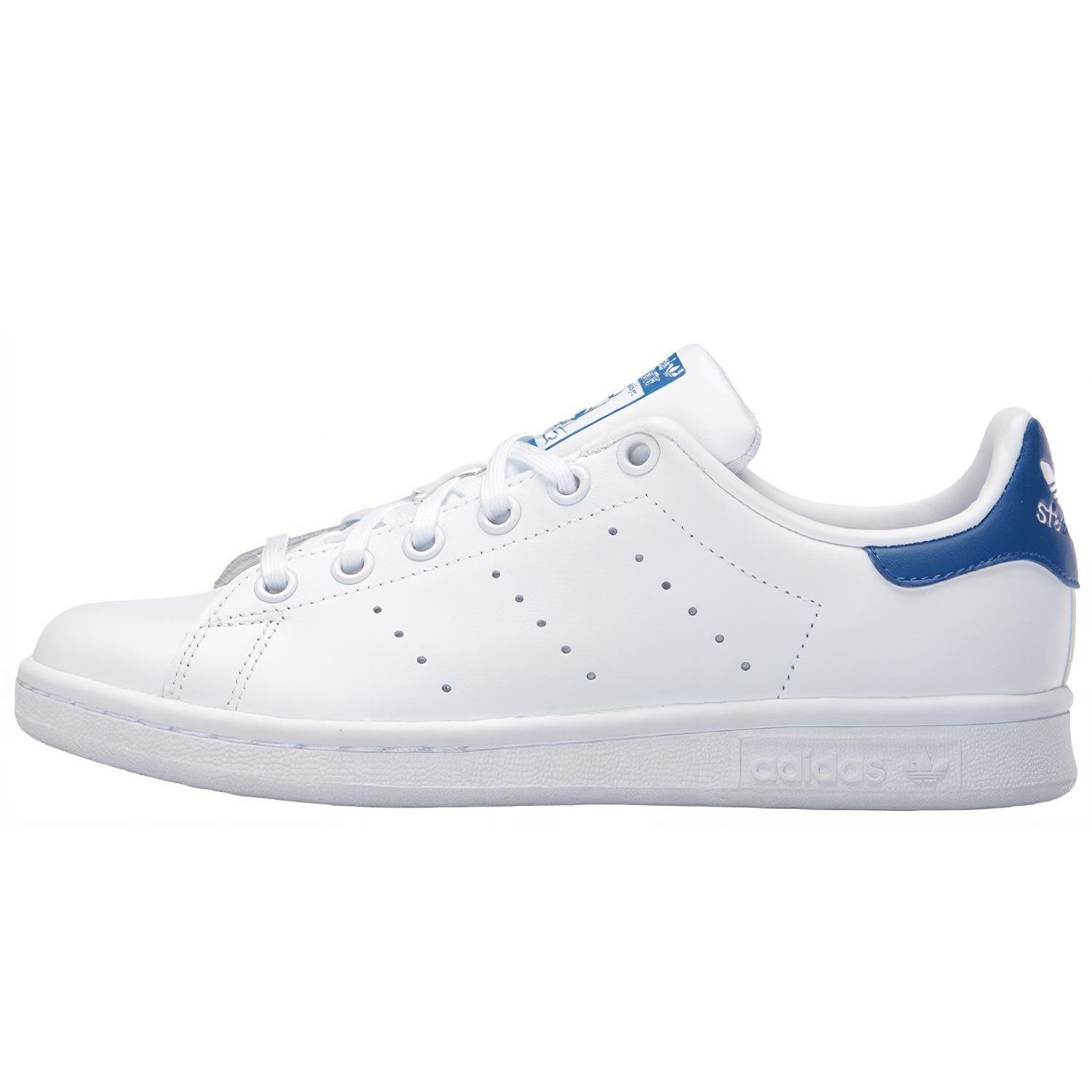 adidas Stan Smith J White Blue Men s S74778 EU 36