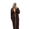 2025 Autumn Women's Loose Knitted Wool Dress & Long Sleeve Coat