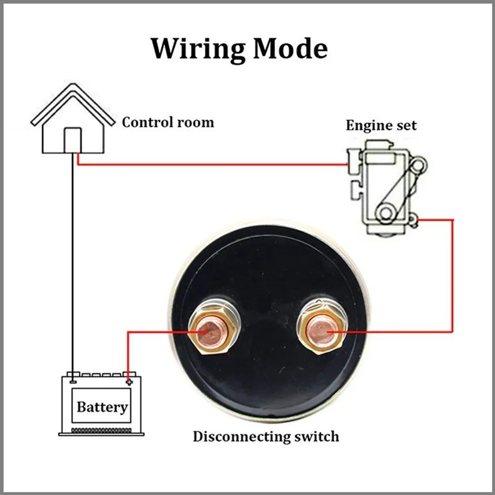 Battery cutoff switch for construction vehicles and excavators copper build rated 300A reliable isolator for power management