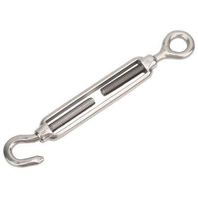 1 Stück M10 Edelstahl Einstellbare Kette Rigging Haken & Auge Spannschloss