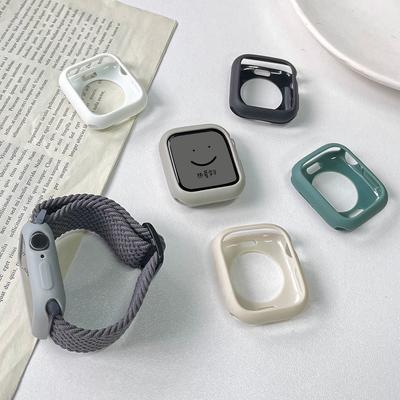 Candy Silicone Case for Apple Watch Ultra 2 49mm Cover 10 9 8 7 6 Se 5 4 46mm 45mm 42mm Protection Iwatch Series 44mm 40 41 38mm
