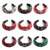 Plaid Christmas Hair Accessories: Festive Headband & Hair Clip