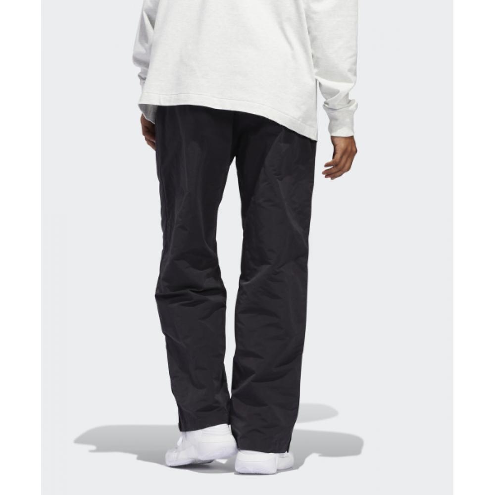 Adidas Basketball Woven Snap Pants   Black Iw5639