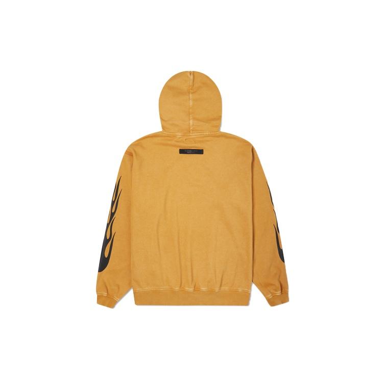 Converse Court-Ready Cloud Washed Graphic Hoodie Asia Sizing 'Wheat' Men's 10021990-A03