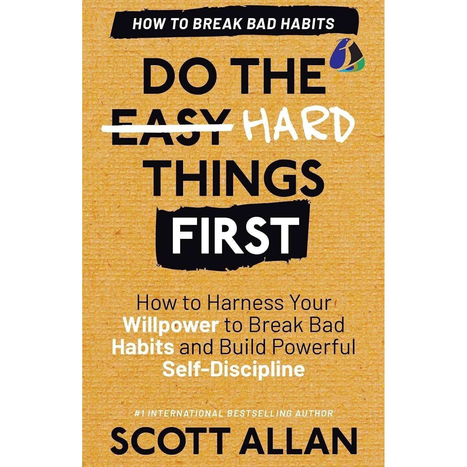 Do the Hard Things First paperback # F004 US -MH17