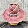 Vintage Wool Hat Webbing Decorated With Distressed Pure Wool Hat European And American Fashion Sheep Felt Top Hat