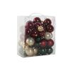 Boules de Noël multicolores - Home ESPRIT - Rouge Vert - Polyéthylène - 27x12x25 cm - 50 pièces