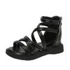 Sandalen für Mädchen, Sommer-Neuheit, Stilvolle Sandalen für kleine Mädchen, Kinder-Römersandalen mit weicher Sohle, Prinzessinnenschuhe für ältere Kinder