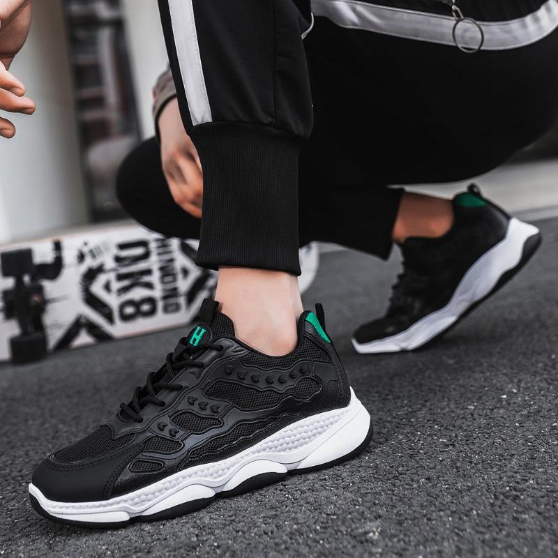 Neue Mesh-Sneaker fly-gewebt bequem und atmungsaktiv Freizeitschuhe modische weichsohlige weiße Schuhe