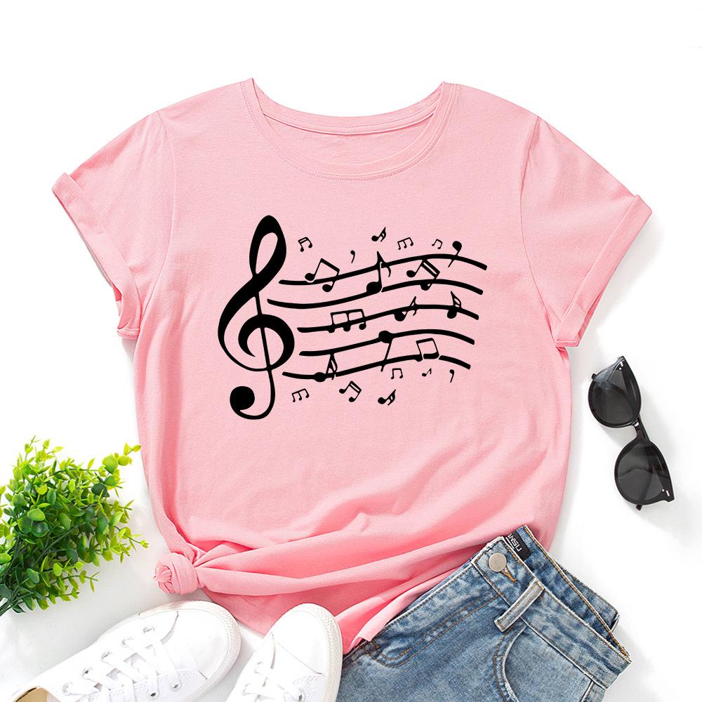 

Хлопковая футболка с коротким рукавом и круглым вырезом, женская, с 2D-принтом, топы 3XL