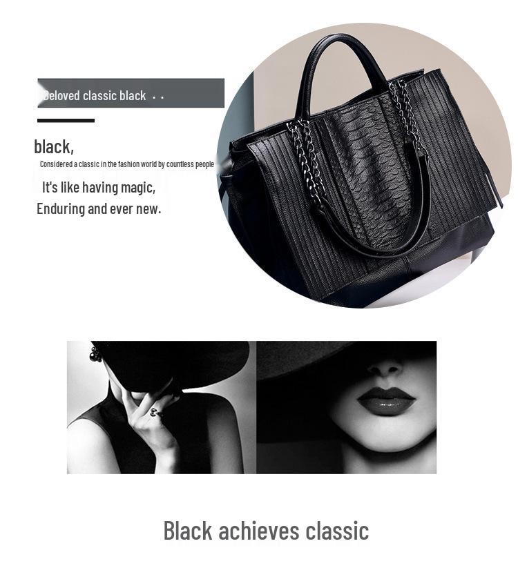 Women's 2023 Large Capacity Fashion Tote Bag - Stylish Luxury Shoulder Handbag Briefcase
