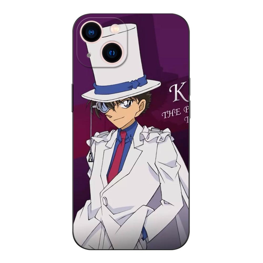 Schwarze TPU-Hülle für Huawei Honor X8 50 Lite Pro 10 lite Nova 5t 8 9 Pro 4G 5G 8i Hülle Kaito Kid