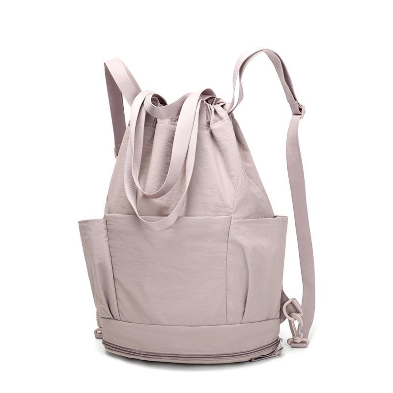 Multifunkční taška přes rameno Velkokapacitní batoh se stahovací šňůrkou Outdoorová sportovní taška