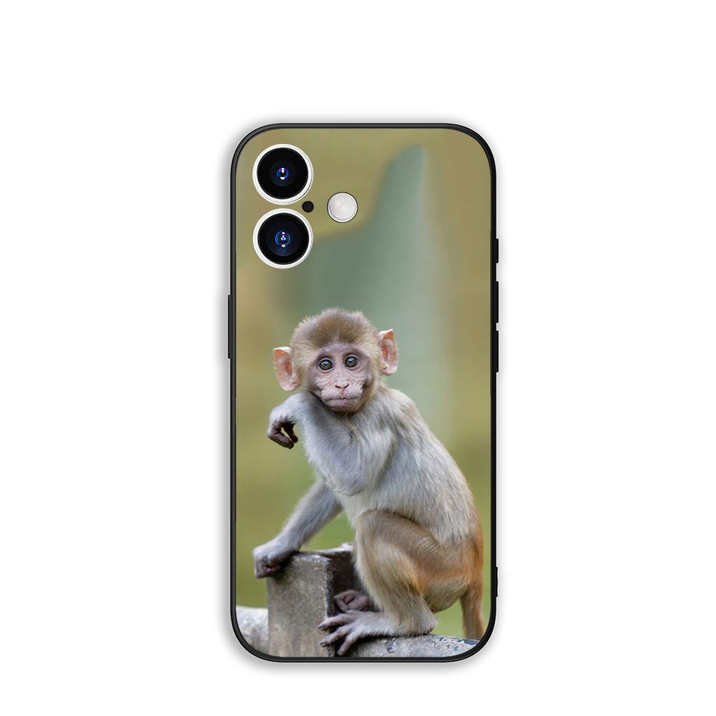 Phone Cover Monkey Gorilla Ape Baby Casing for Samsung Galaxy S25 S24 S22 S23 FE Ultra Plus A56 A05 A06 A15 A16 A55 S7 Edge Case