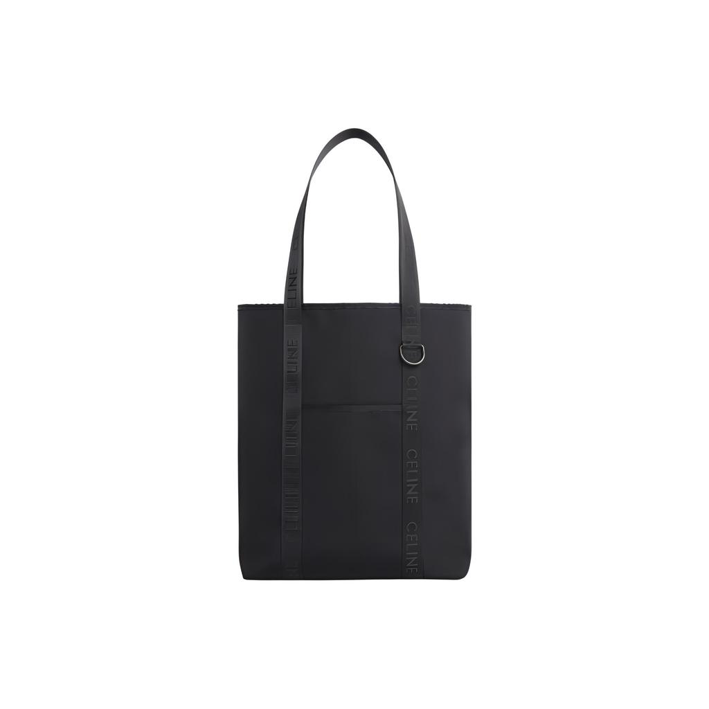 Celine Cabas Large Capacity Detachable Small Bag Vertical Hiking Nylon Tote Bag Men Tote Bags Black 110082EOU-38NN