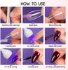 LED UV Nail Lamp for Nails Drying Gel Polish Clip-On Desk Mini Portable USB Nail Lamp UV Light Dryer for Manicure Salon