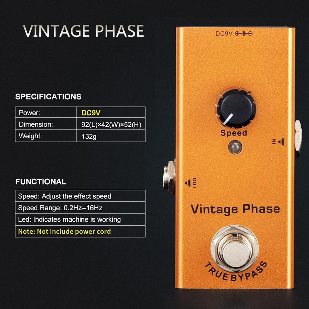 Elektrische Gitarre Einzel Block Mini Effekte Pedal Elektrische Gitarre Tragbare Effekte