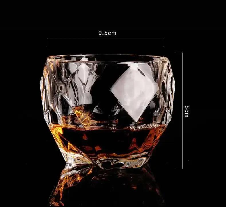 

Crystal Whiskey Cup Home Bar Beer Water&Party Hotel Wedding Glasses Gift Beverages Glass Cups Coffee Mug 280-300ml