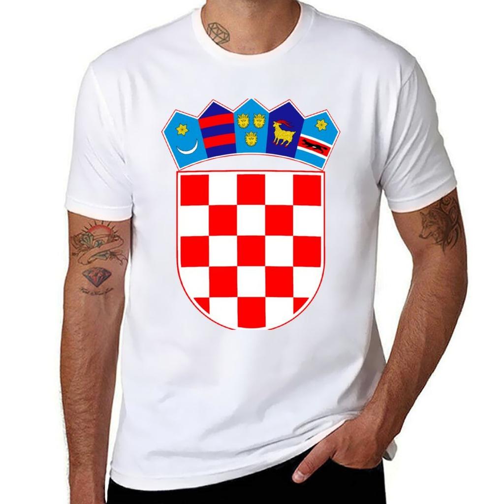 Croatia Coat Of Arms Tshirt Trend Art Print Tshirt