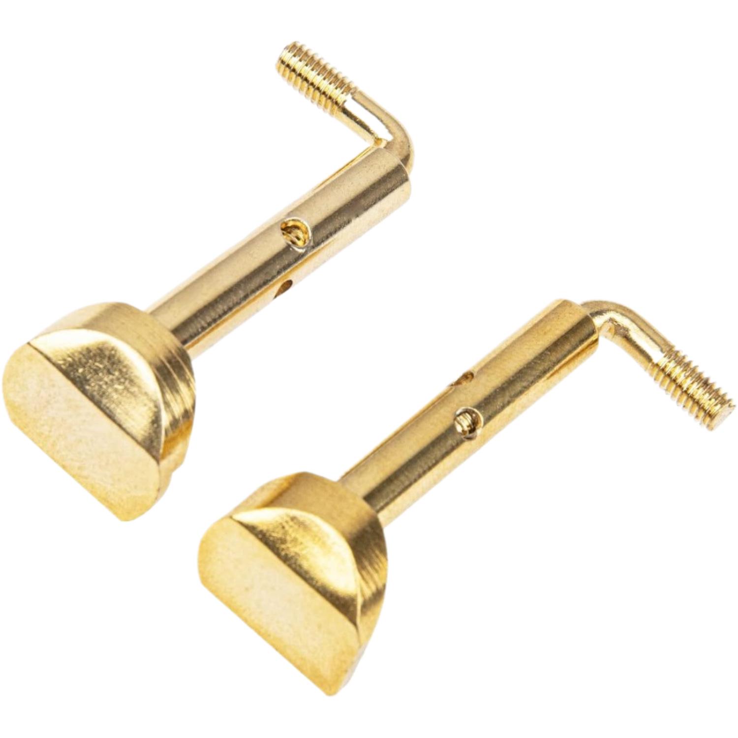 Violin Gold Chin Rest with Split Bridge Positive/Negative Screws