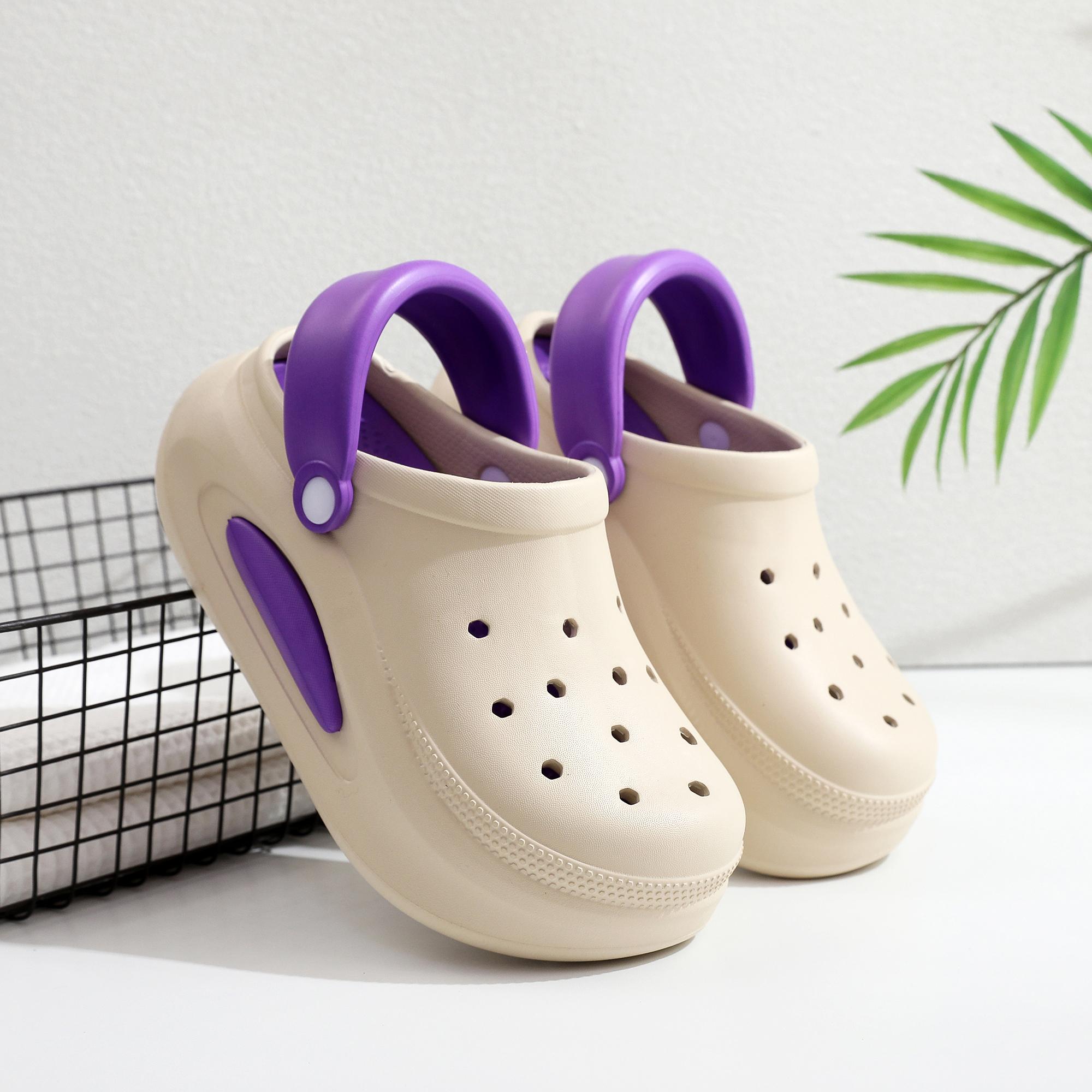 

Садовник Платформа Сабо Тапочки Высокий каблук Мюли Сабо Слип на танкетке Дышащие и легкие сандалии 39-40