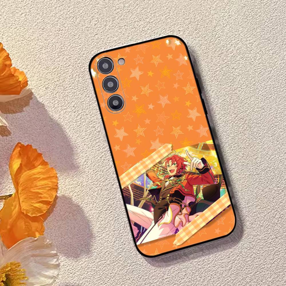 Game Ensemble Stars Tsukinaga Leo Phone Case Silicone Soft For Samsung Galaxy A73,A72,A71,A70,A53,A52,A51