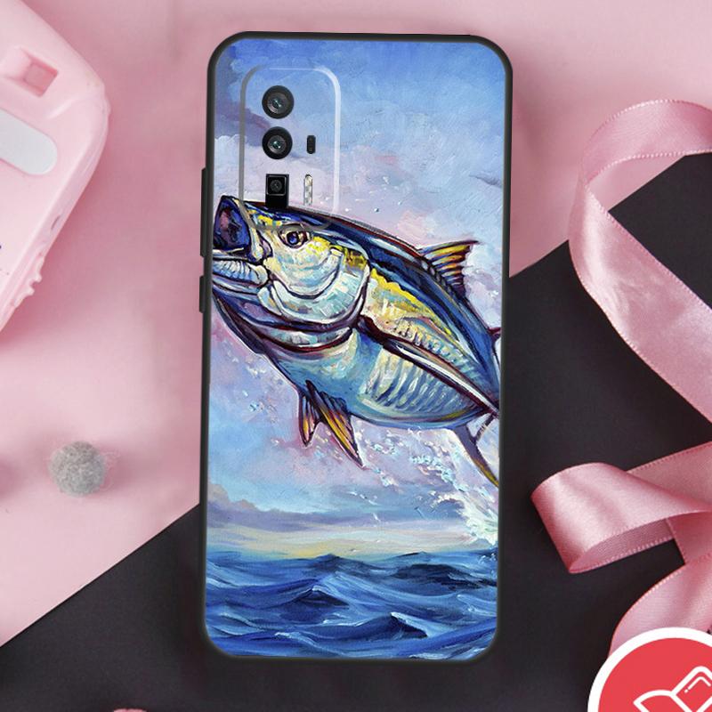 Bluefin Tuna Case For Xiaomi 11T 12T 13T 14T Pro Mi 15 13 14 Ultra POCO X7 Pro X3 X5 X6 F5 F6 F7 Cover