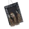 Motion Activated Glowing Ghostly Gravestone Decoration Scary Sounds and Shaking A0KF