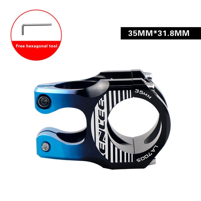 CNC Aluminium Fahrradvorbauten 31,8 mm Berg Gradient Farbe Fahrradbrücke Kurz Power 35 mm Stange Lenker Tisch Verstellbarer Vorbau