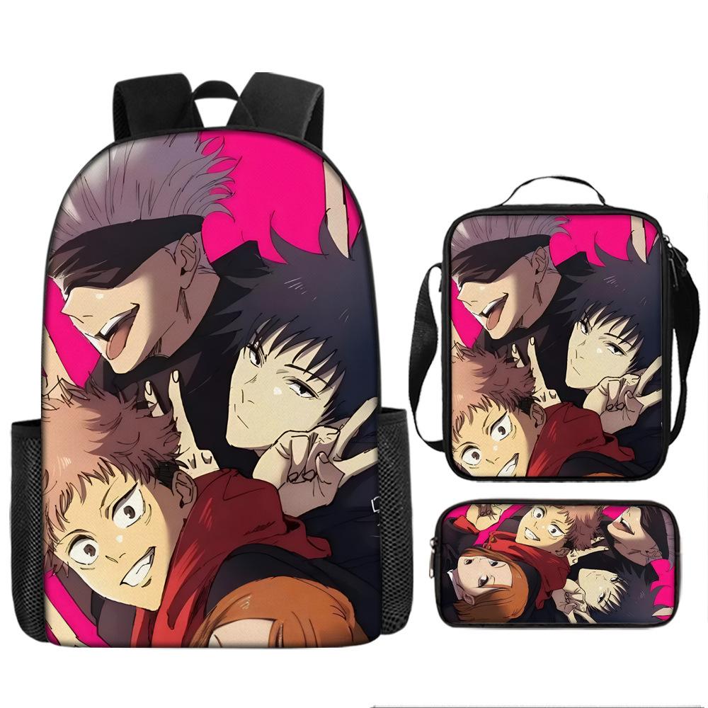 Spell Return to War Backpack Campus Primary and Secondary School Student School Bag Knotweed Yoren Fuhehui Wujo Animation Backpack